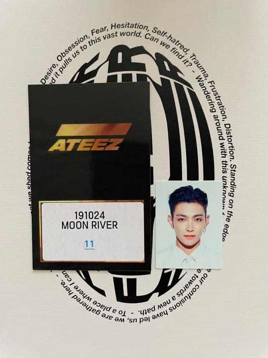 ATEEZ ホンジュン Moon River サノク トレカ