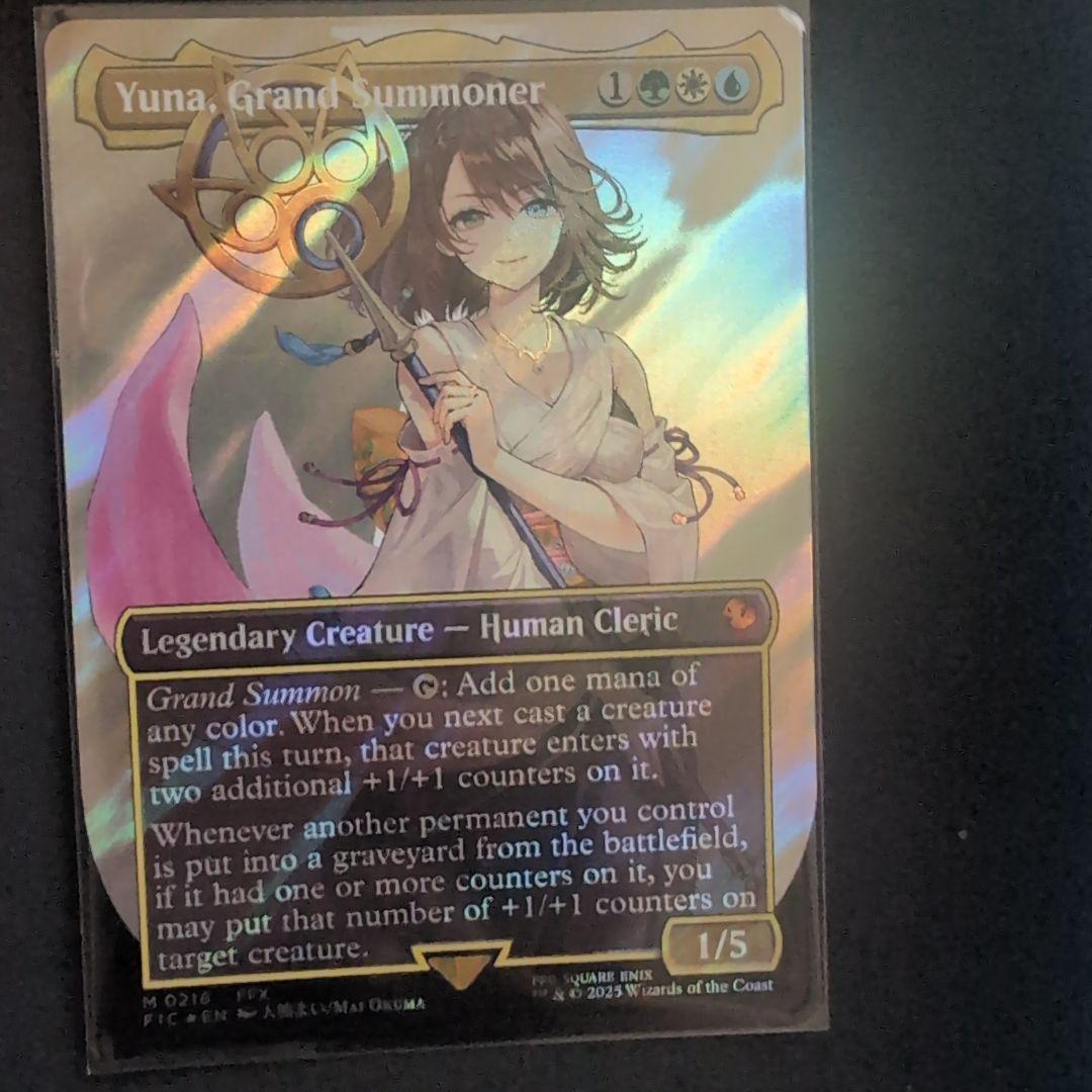 大召喚士、ユウナ サージFoil MTG】『大召喚士、ユウナ』サージfoil（日本語版） MTG 大召喚士