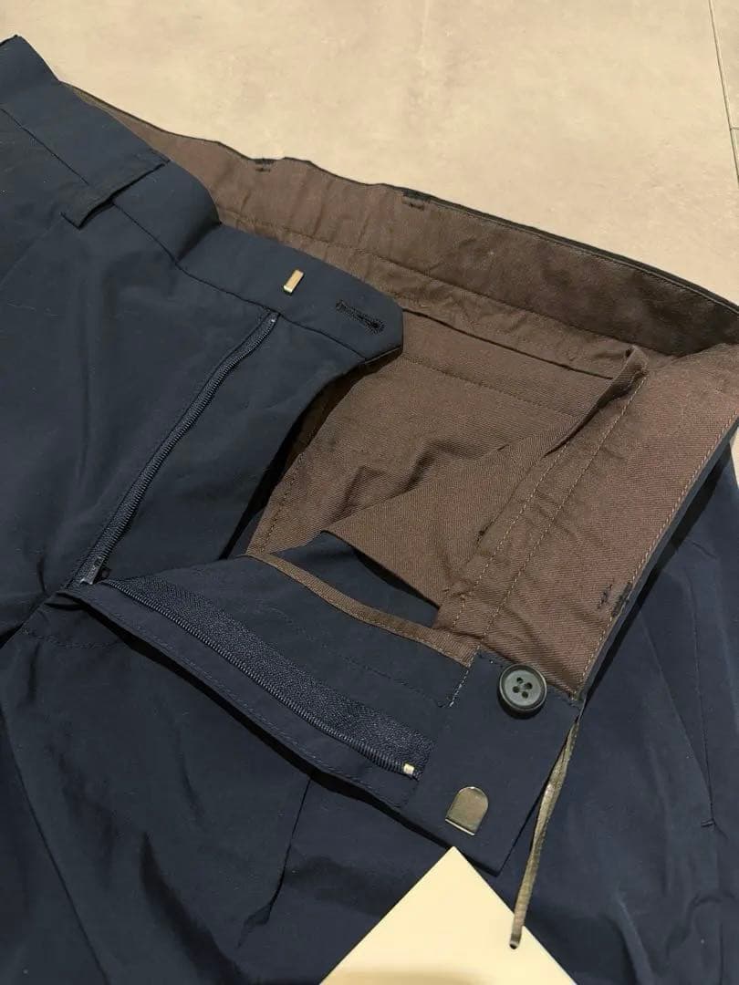 kolor 24SS 高密度ウェザーストレッチパンツ / ネイビー 3 - メルカリ