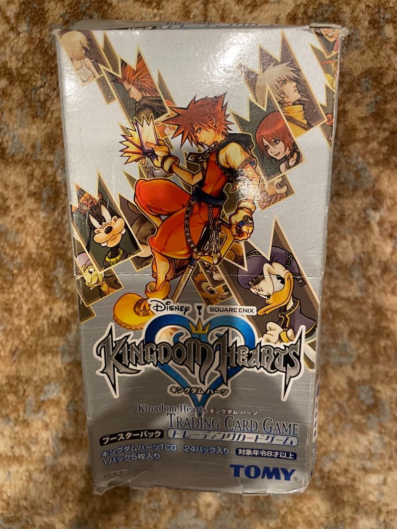 パック　新品　未開封　19点セット　BOX付き　カード　キングダムハーツ パック 新品 未開封 19点セット BOX付き カード キングダムハーツ