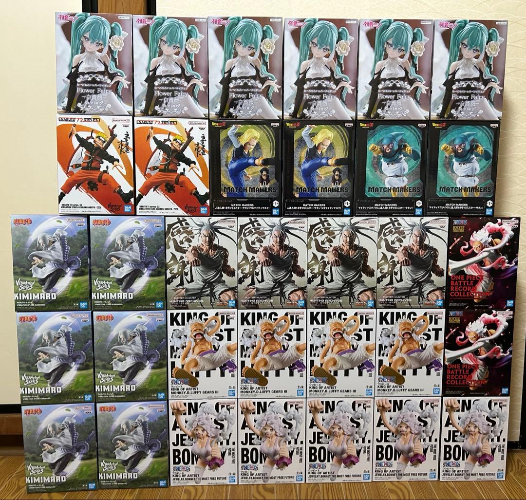 最新プライズフィギュア　まとめ売り　33個セット　ジャンプ系　初音ミク 初音ミク ジャンプ系 美少女 プライズ フィギュア まとめ売り 35体