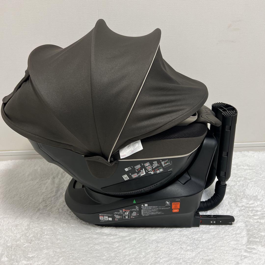 美品✨エールべべ クルット5i グランス　ISOFIX 回転式　最高級モデル