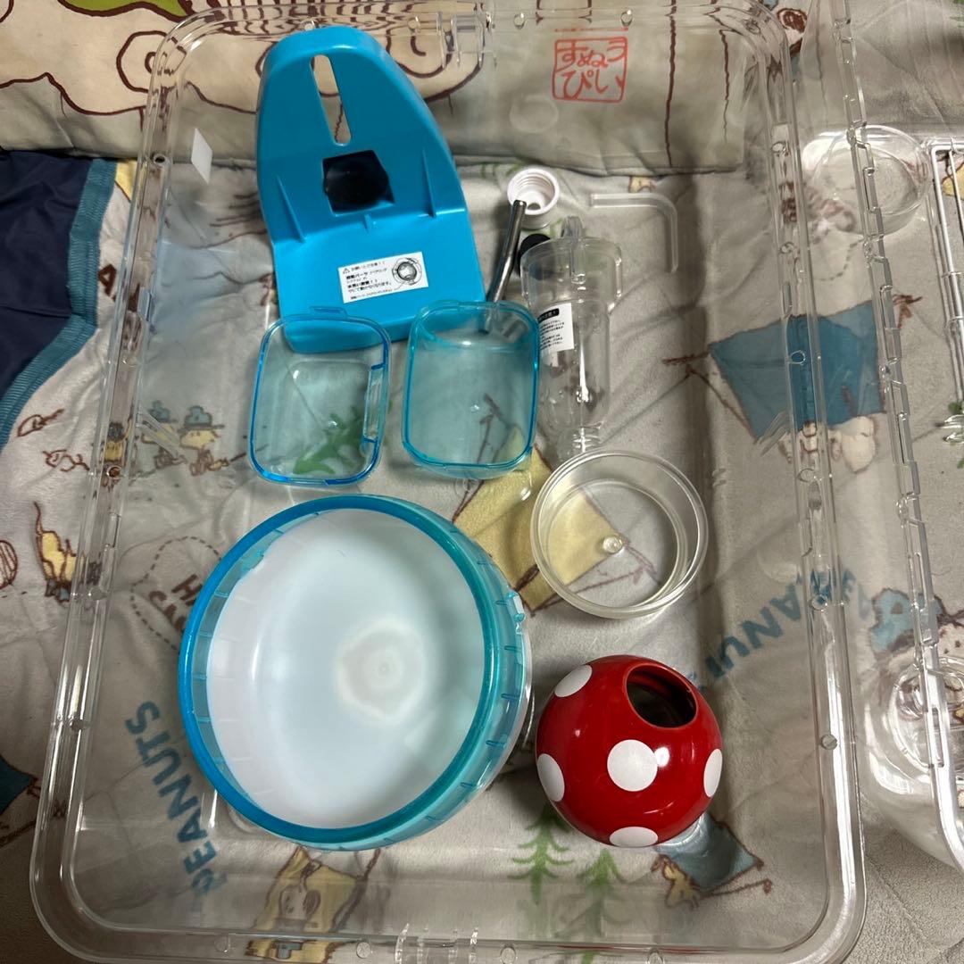 ルーミィグランスペースクリアー 床材と餌と砂付き 数量限定お得セット】[三晃商会]ハムスター飼育セット・ルーミィ