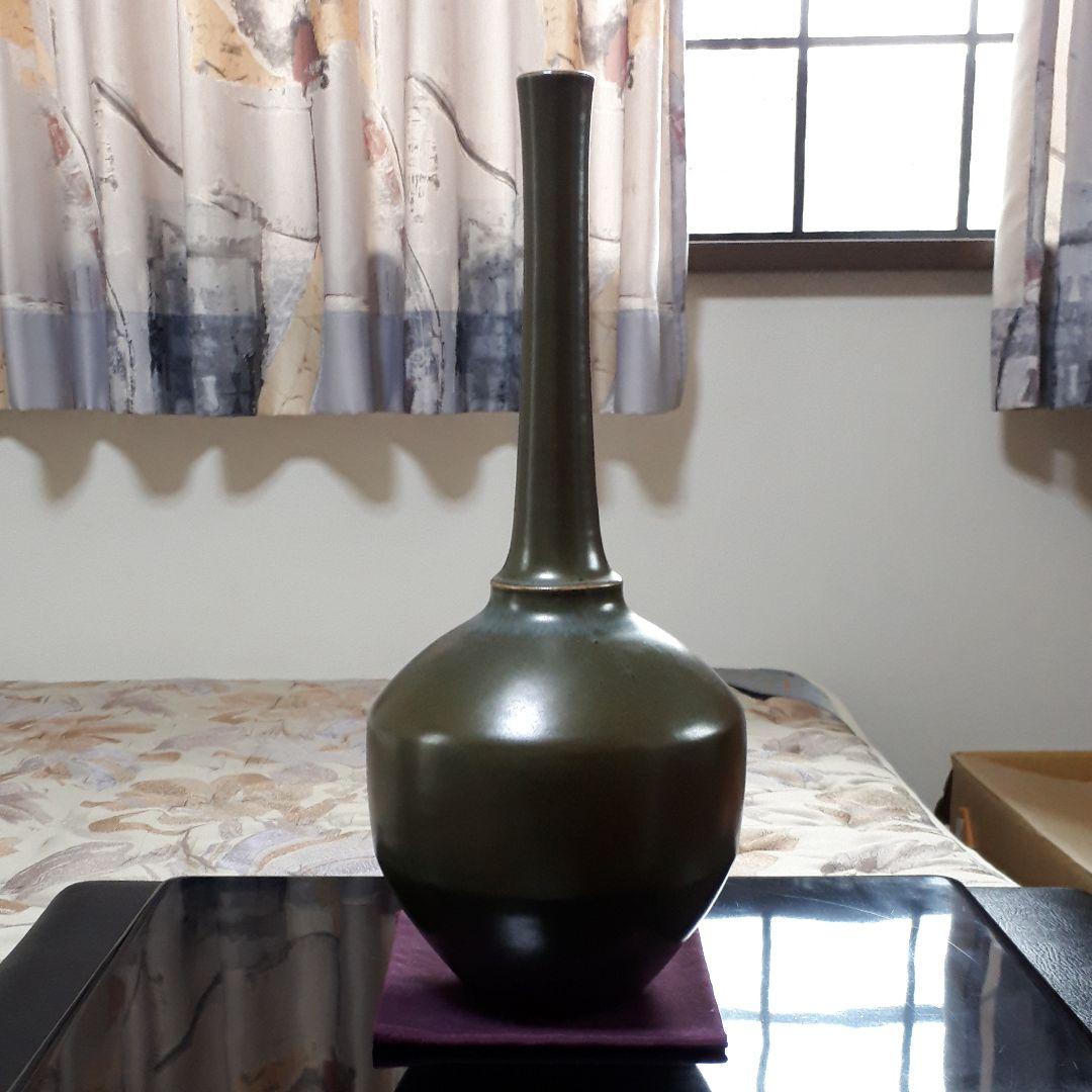 美術品 宮之原謙さん陶器花瓶 作品紹介⑧「加賀月華」「宮之原謙」 | 静岡陶芸美術館