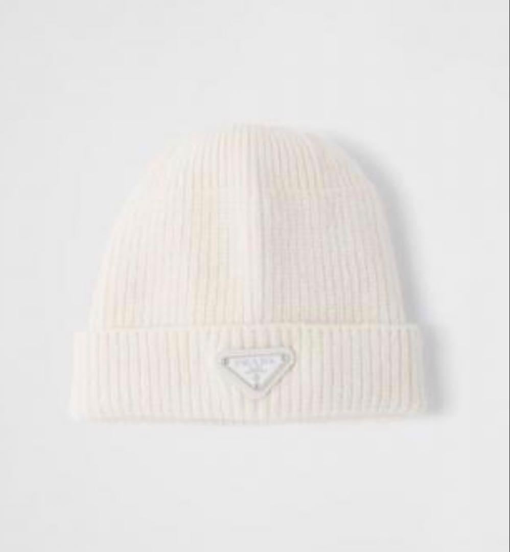 PRADA ニット帽　ウール&カシミア ビーニー RRADA ウール&カシミア ビーニー (PRADA/ニットキャップ・ビーニー