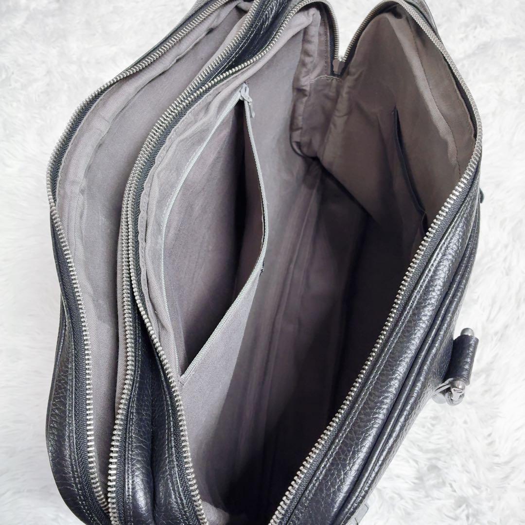 BARNEYS NEWYORK レザー 2way ショルダー A4 通勤 仕事