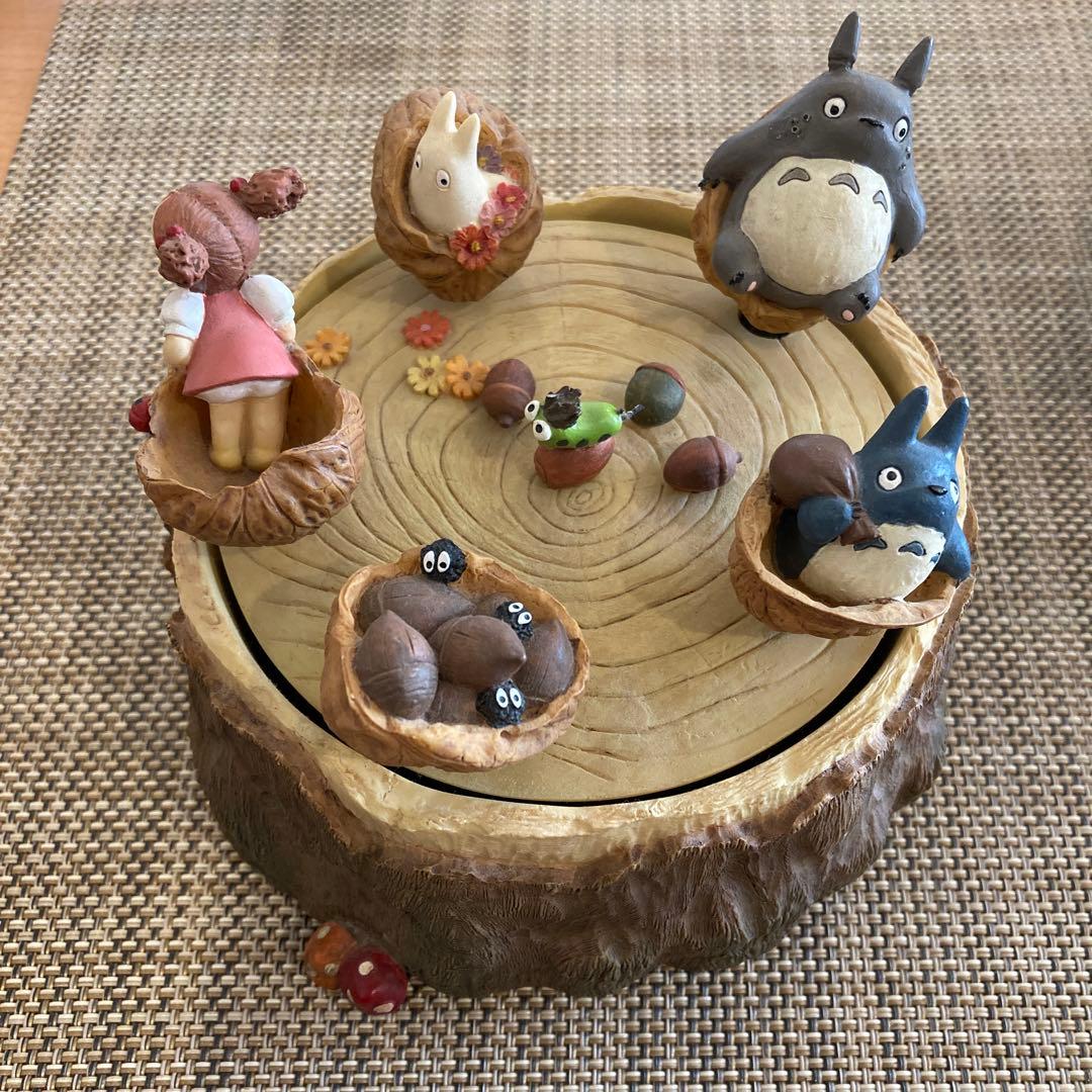 ジブリ となりのトトロ 森の遊園地 くるみのカップ オルゴール ジブリ となりのトトロ 森の遊園地 くるみのカップ オルゴール