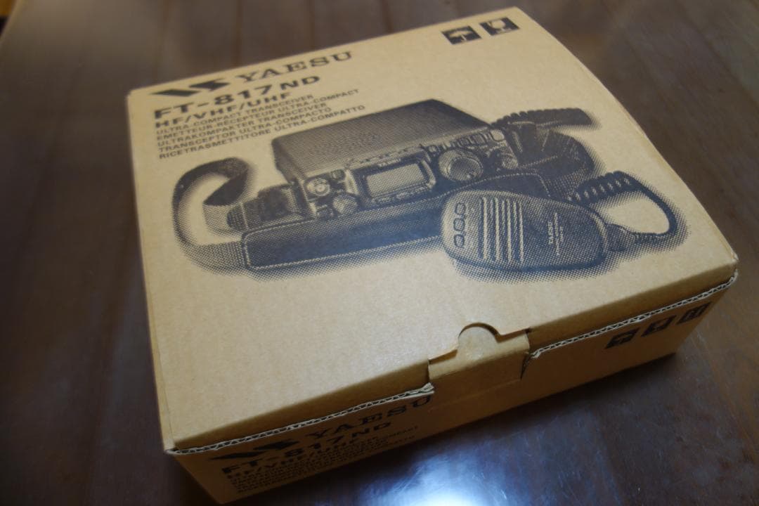 YAESU FT-817ND アマチュア無線機 アマチュア無線 YAESU FT-817ND QRPp 0.5W運用 51MHzFMと29MHzFMの