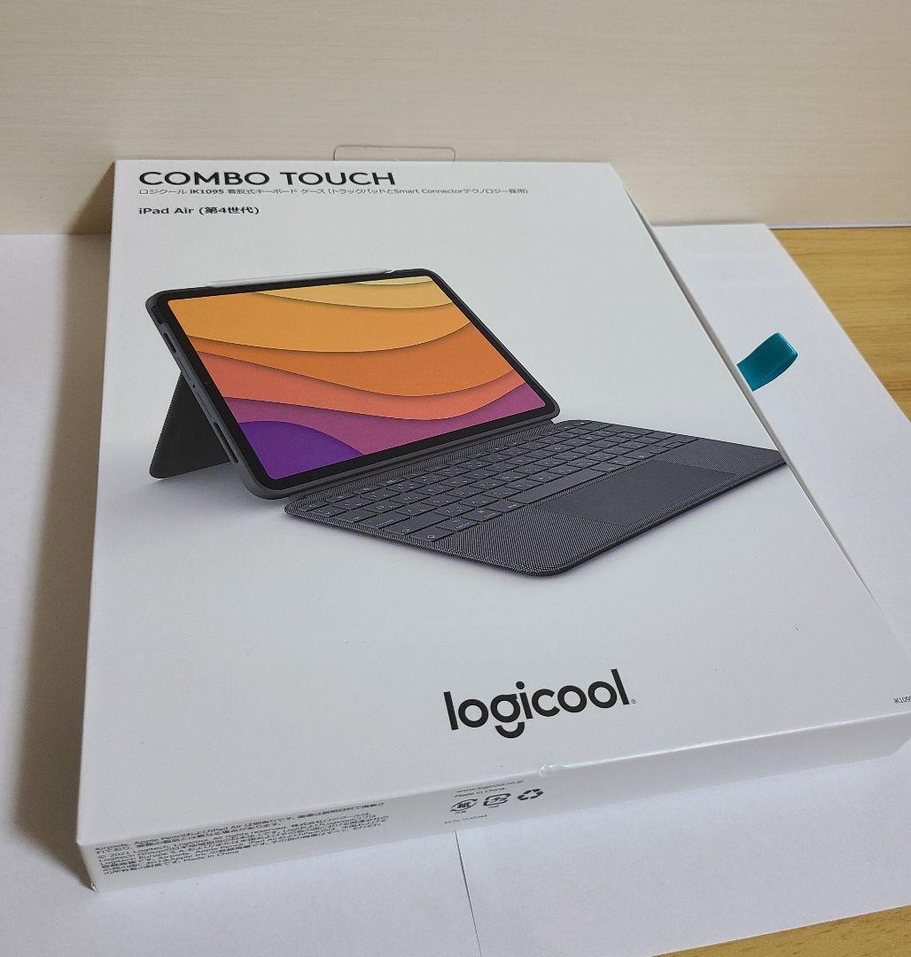 logicool COMBO TOUCH iPad Air ケース　第４世代 Combo TouchキーボードケースiPad用 |ロジクール