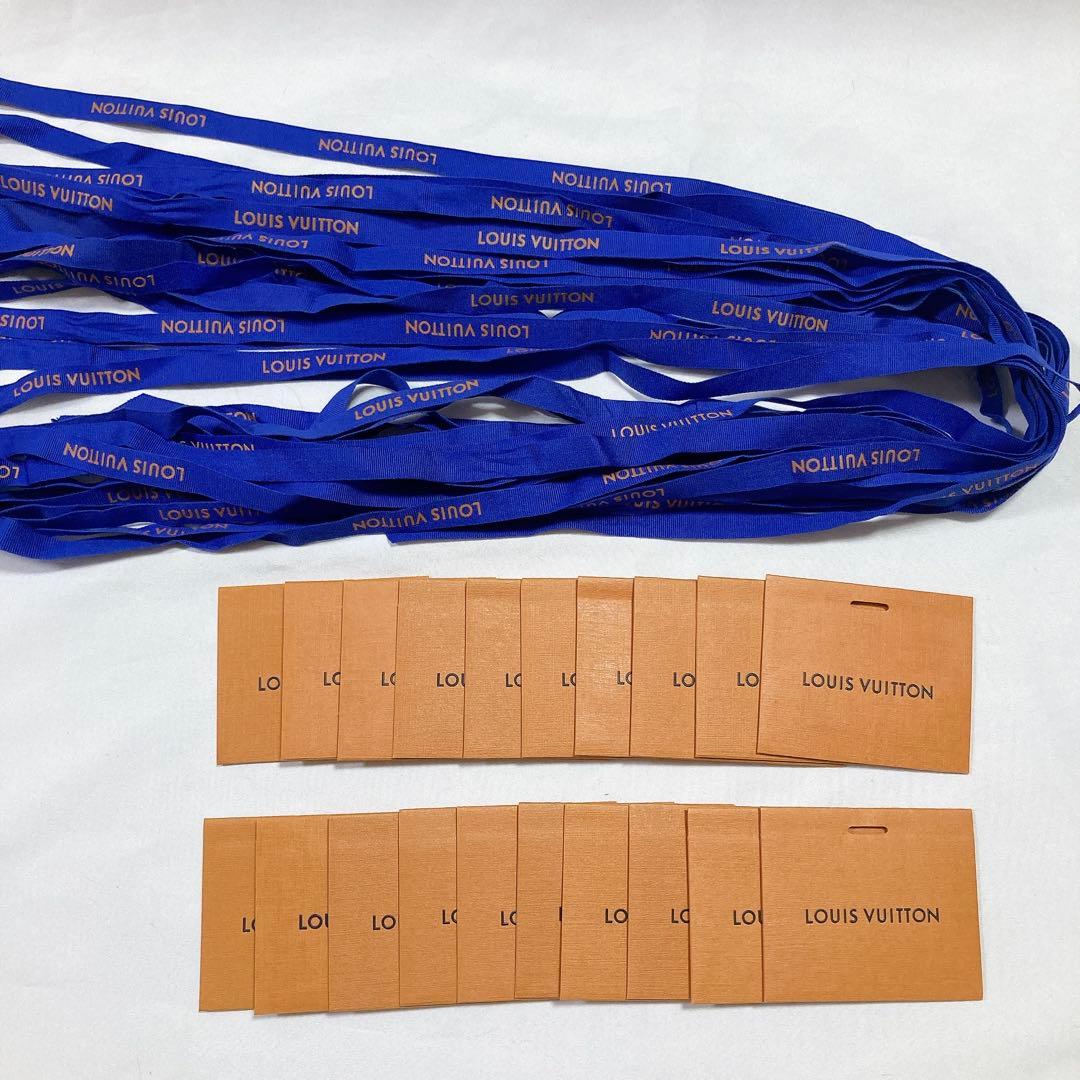 専用　ルイヴィトン　メッセージカード　210セット　リボン付き LOUIS VUITTON - 箱、リボン、メッセージカードセットの通販 by ハナ's