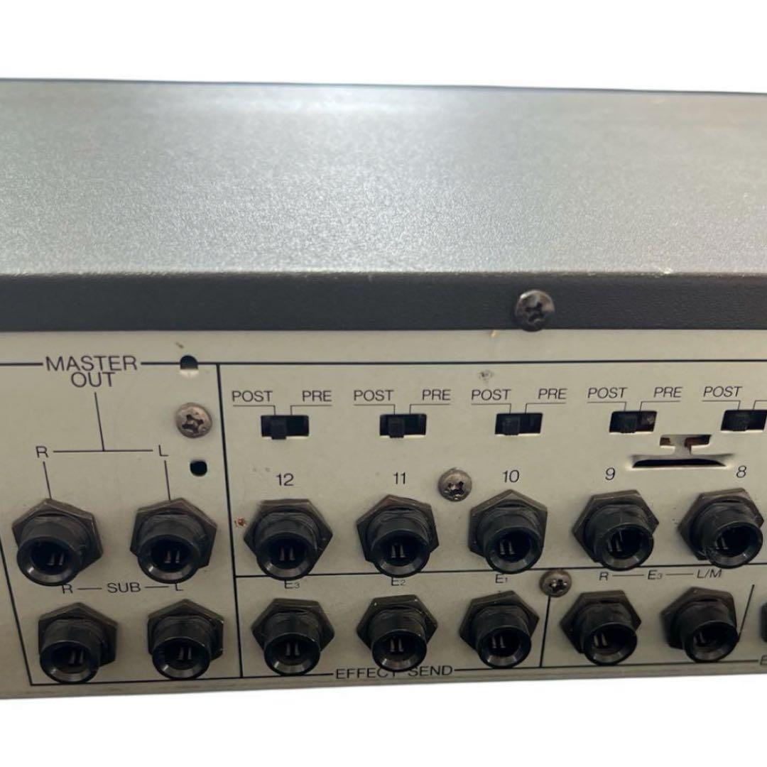 【美品】KORG KMX-122 ラインミキサーヴィンテージ