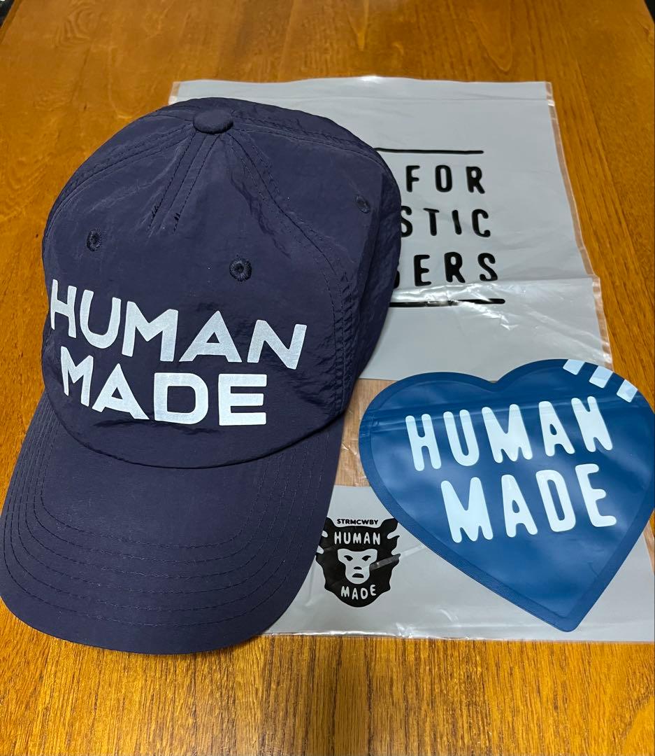 帽子 HUMAN MADE 5Panel Nylon Cap \"Navy\"