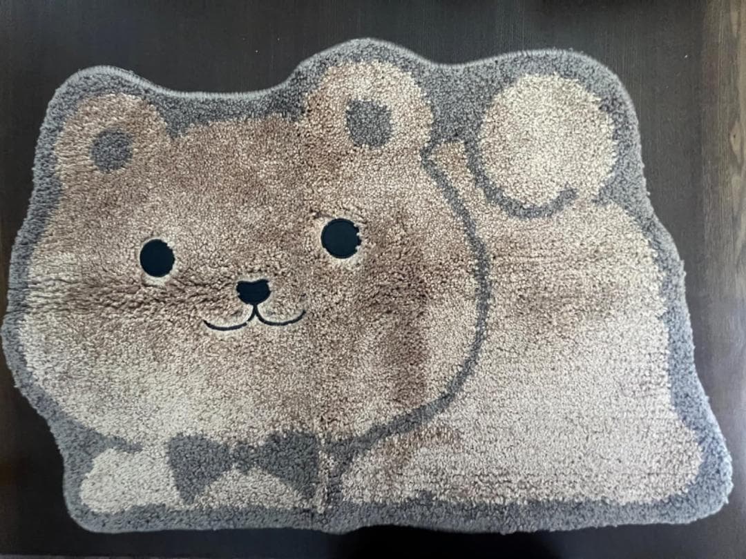 ☆バスマット 速乾 おしゃれ お風呂マット かわいい ひぐま