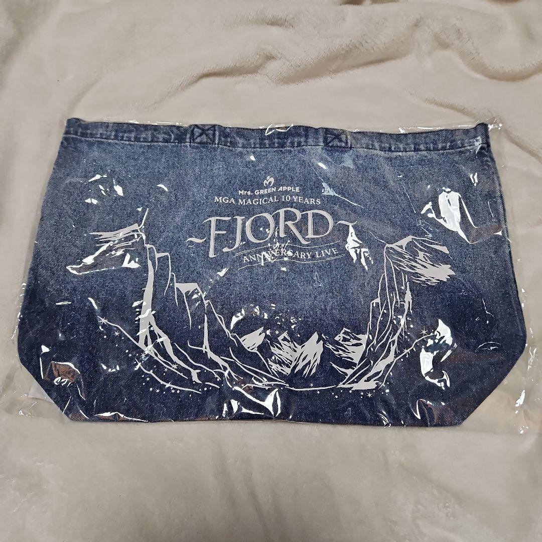 Mrs.GREEN APPLE　トート　フィヨルド　デニム FJORD デニムバッグ – Mrs. GREEN APPLE OFFICIAL STORE