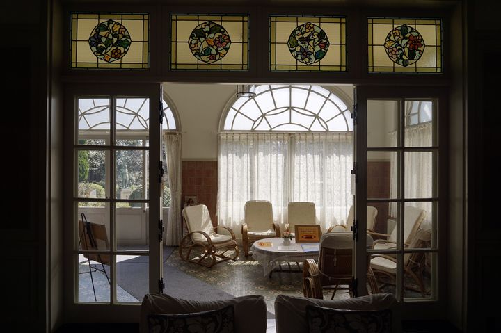 戦前大正浪漫時計精工舎洋館ロマン昭和レトロガラスアンティーク